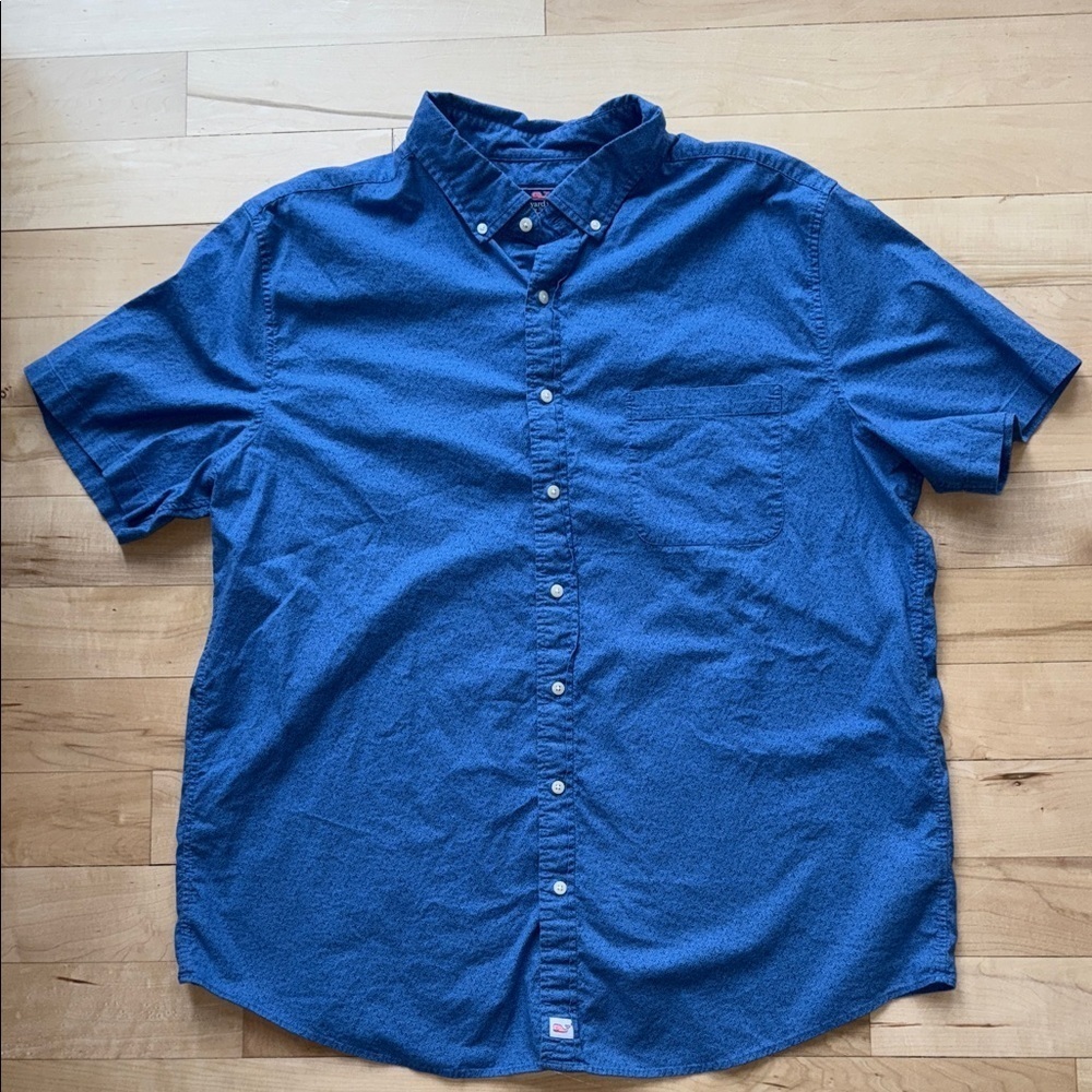 Men’s Vineyard Vines Short Sleeve Button Down - Picture 1 of 4